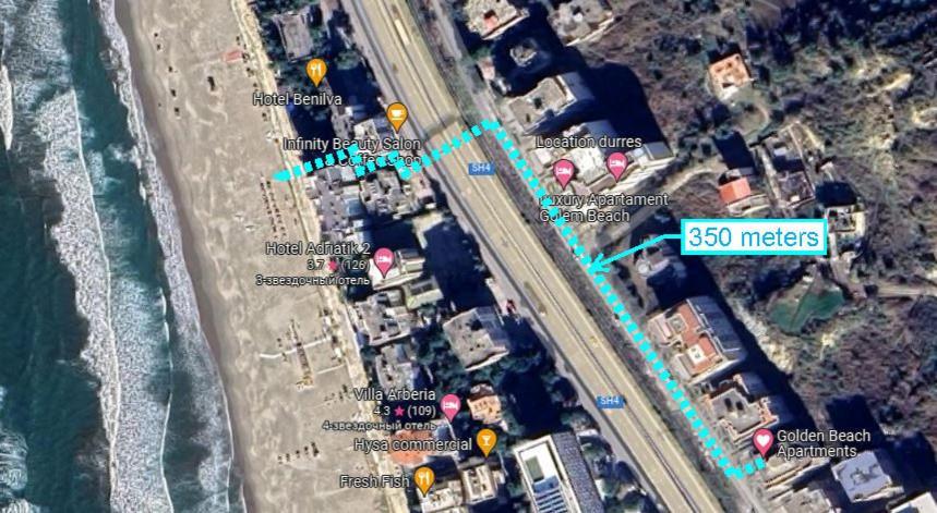 Golden Beach Apartments Durrës Extérieur photo